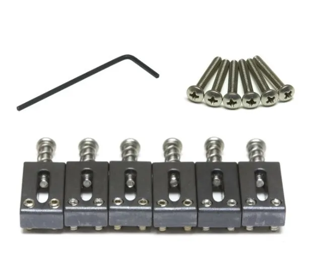 GraphTech PS-8000-00 String Saver – Sedlá pre Strat, Tele & PRS, Čierne