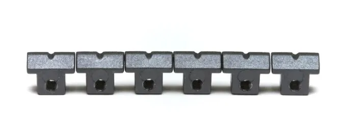 GraphTech PS-8600-00 – Sedlá pre 6-strunovú kobylku Gotoh Tune-O-Matic, Čierne