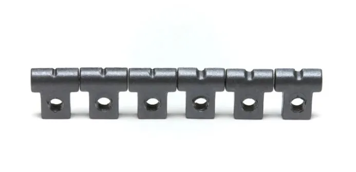 GraphTech PS-8615-00 – Sedlá pre 6-strunové kobylky Tune-O-Matic, Čierne