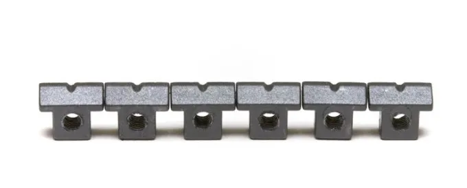 GraphTech PS-8633-00 – Sedlá pre 6-strunovú kobylku Epiphone Tune-O-Matic, Čierne