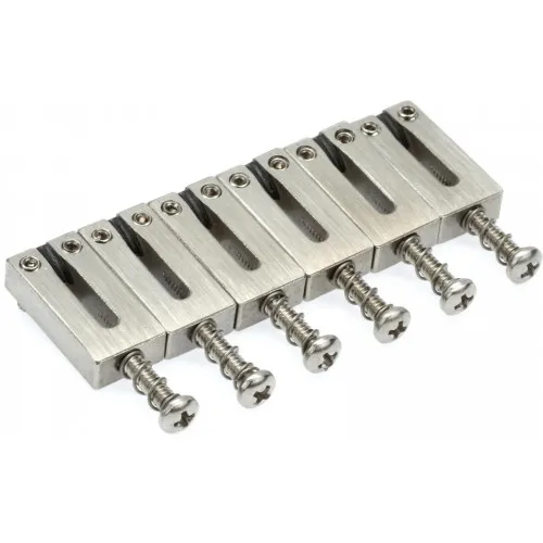 GraphTech PG-8220-00 – String Saver Classics sedlá pre PRS, Brúsená oceľ