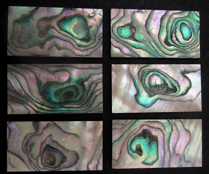  Inlay Abalone Shell Blank – Perleťový blok 42 x 22 x 1,5 mm