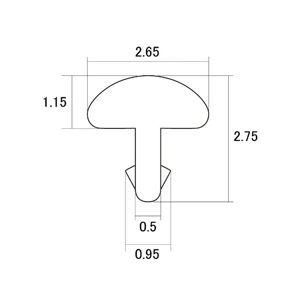 Hosco pražcový drôt 2,65mm (18% Nickel-Silver)