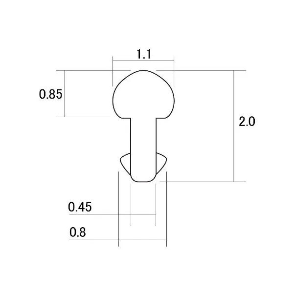 Hosco pražcový drôt 1,10mm (18% Nickel-Silver)