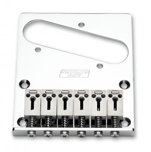 Fishman Powerbridge AST (PRO-AST-101) – Piezo kobylka pre Telecaster (Modern), Chróm