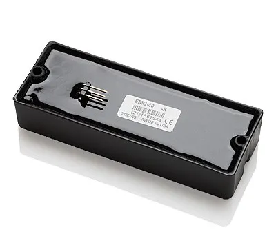 EMG 40 DCX Humbucker Snímač pre Basgitaru Čierna EMG 40 DCX Humbucker Snímač pre Basgitaru Čierna