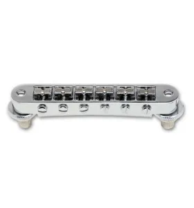 Fishman Powerbridge TOM (PRO-TOM-101) – Piezo kobylka Tune-o-matic, Chróm