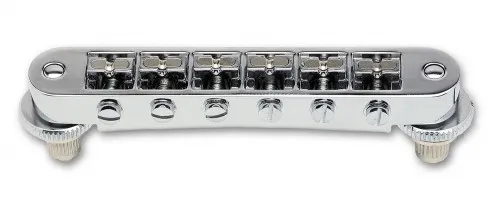 Fishman Powerbridge TOM (PRO-TOM-101) – Piezo kobylka Tune-o-matic, Chróm