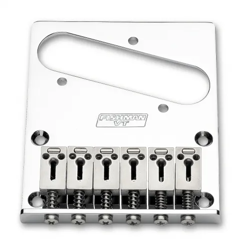 Fishman Powerbridge VT (PRO-TEL-101) – Piezo kobylka pre Telecaster (Vintage), Chróm