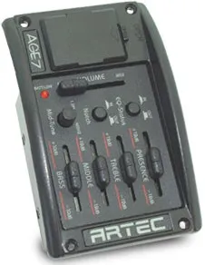 Artec AGE-7 eqalizer + piezo snimač + príslušenstvo 