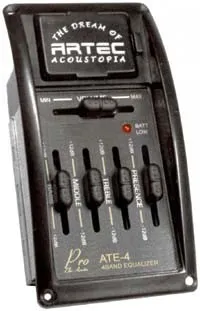 Artec ATE-4 eqalizer + piezo snimač