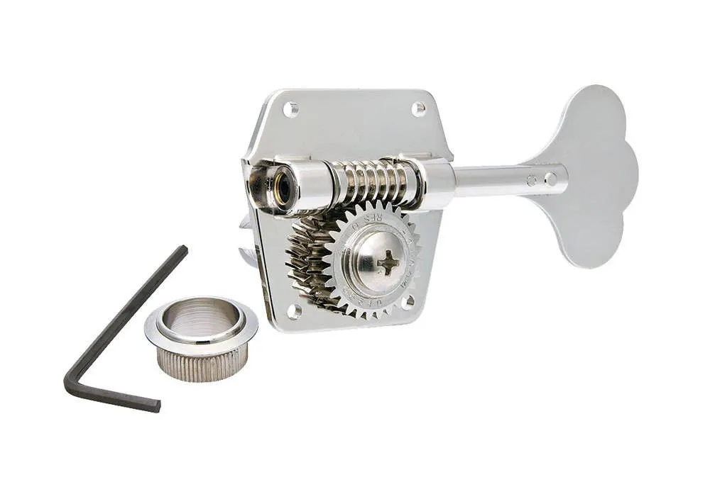 Gotoh GB640 – Ultraľahké basgitarové mechaniky 4L (Res-O-Lite), Nikel Gotoh GB640 – Ultraľahké basgitarové mechaniky 4L (Res-O-Lite), Nikel