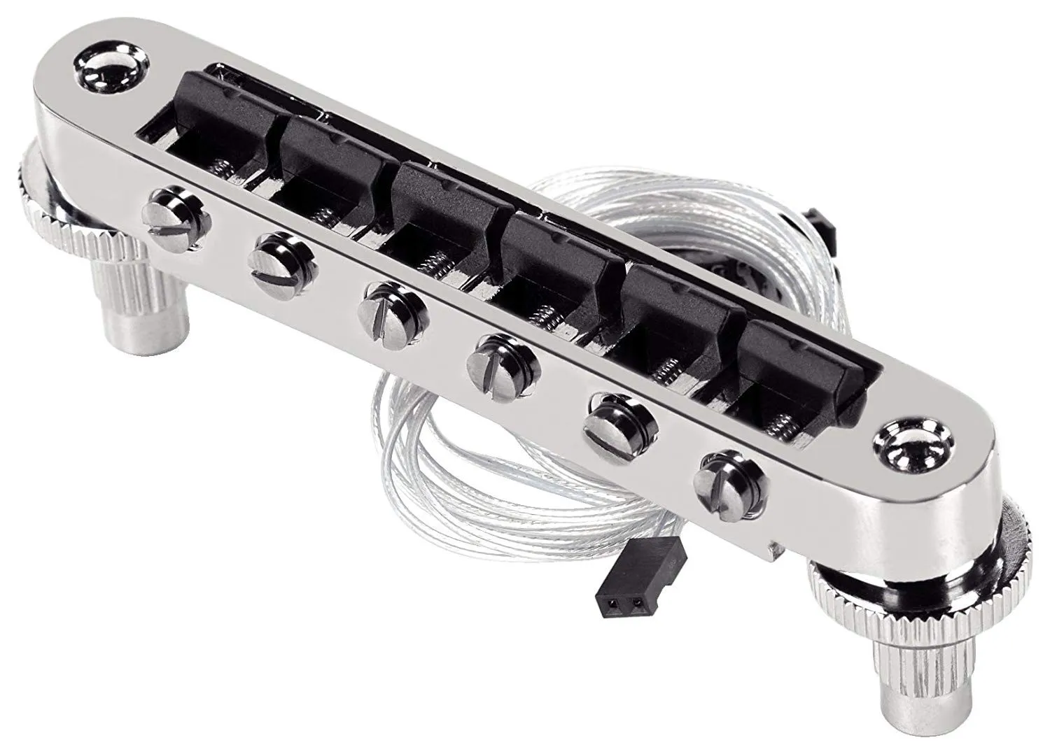 GraphTech Ghost PN-8843-CR – Piezo kobylka pre Les Paul (Small Post), Chróm