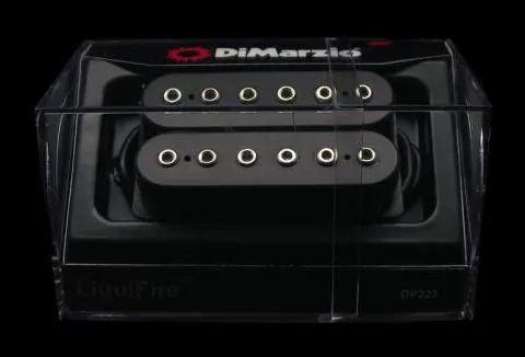 DiMarzio DP227F LiquiFire Neck/Bridge (F-Spaced) – Čierny DiMarzio DP227F LiquiFire Neck/Bridge (F-Spaced) – Čierny