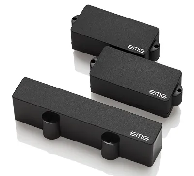 EMG PJ Set Snímače pre Basgitaru Precision & Jazz Bass Active Čierne