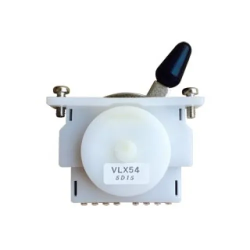 Hosco VLX54- 3-polový Prepínač na Telecaster, Čierny Gombík