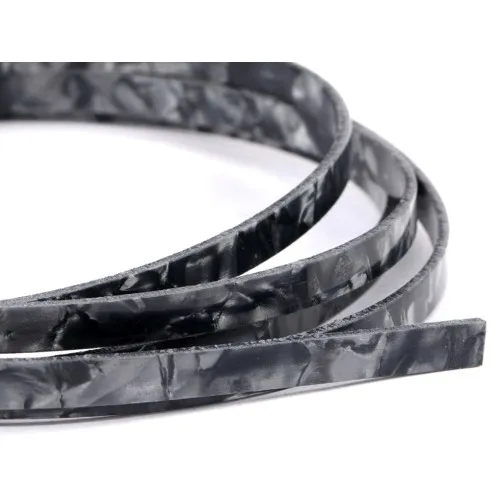 Partsland Celluloid Lemovací pásik 1650 x 6 x 1,5 mm (Čierna perleť)