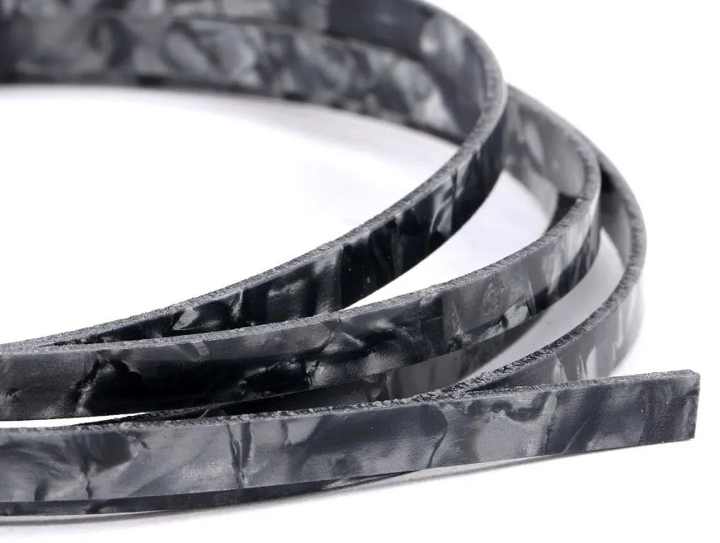 Partsland Celluloid Lemovací pásik 1650 x 6 x 1,5 mm (Čierna perleť)