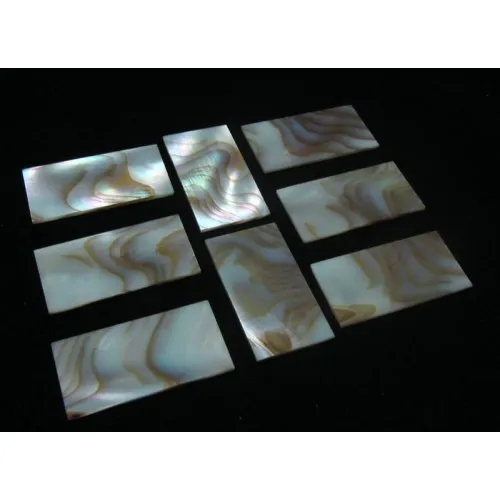 Inlay Brown Mussel Pearl Blank – Perleťový blok 42 x 22 x 1,5 mm