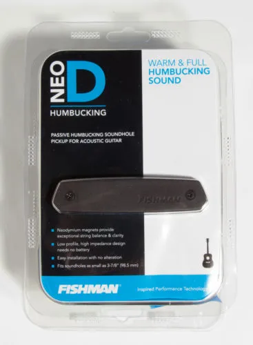 Fishman NEO-D02 Humbucking – Magnetický Snímač Akustická Gitara Fishman NEO-D02 Humbucking – Magnetický Snímač Akustická Gitara