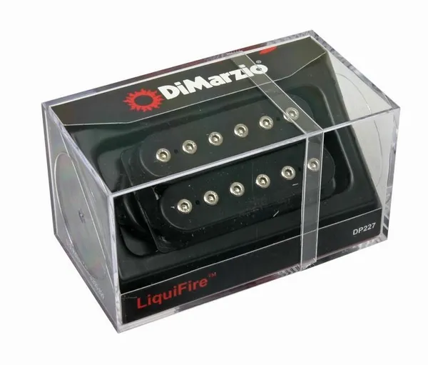 DiMarzio DP227F LiquiFire Neck/Bridge (F-Spaced) – Čierny DiMarzio DP227F LiquiFire Neck/Bridge (F-Spaced) – Čierny