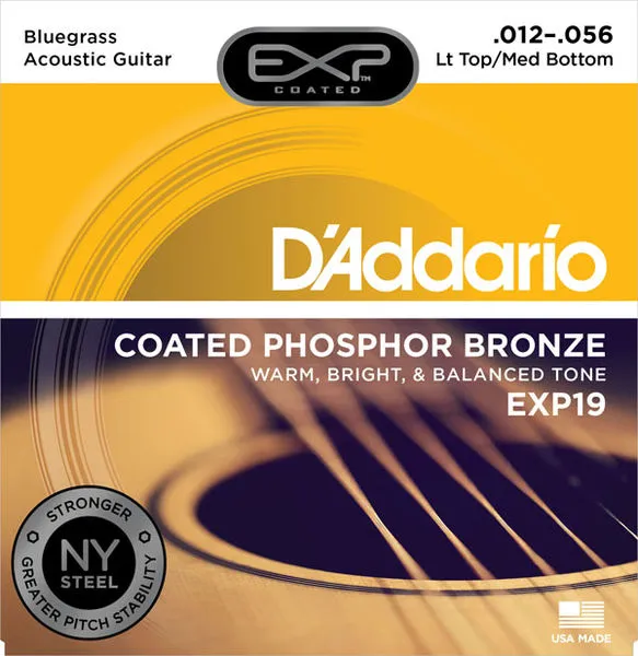 D’Addario EXP19 – Struny pre akustickú gitaru .012–.056