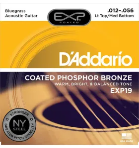 D’Addario EXP19 – Struny pre akustickú gitaru .012–.056