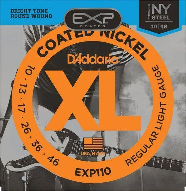 Daddario EXP 110 Struny pre Elektrickú Gitaru 010-046 Bulk Daddario EXP 110 Struny pre Elektrickú Gitaru 010-046 Bulk