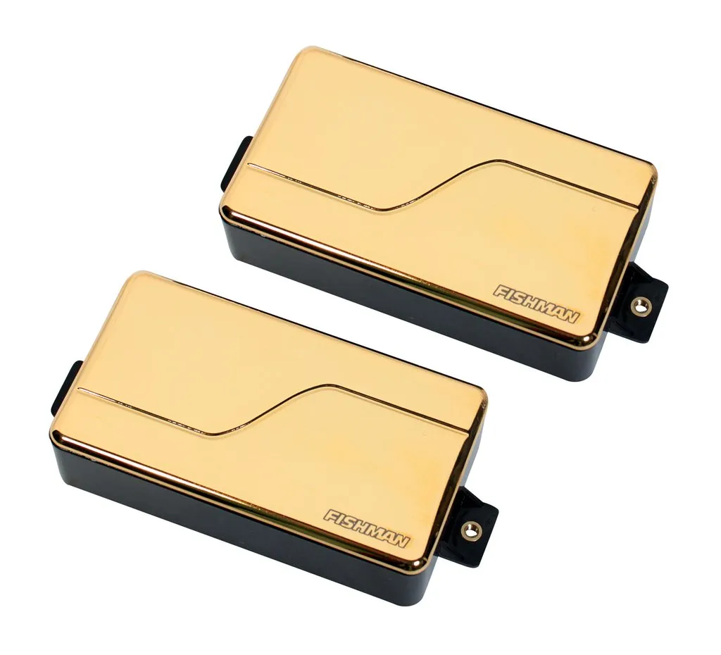 Fishman Fluence PRF-MHB- 6-string Guitar Pickup Set, Gold