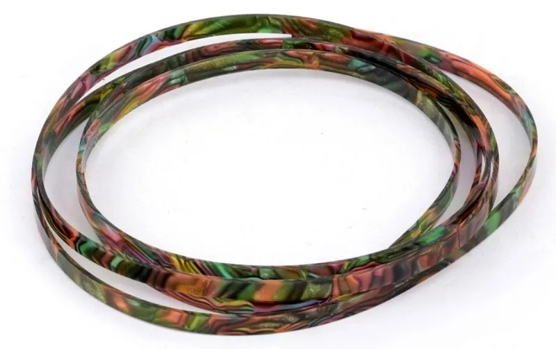 Partsland Celluloid Lemovací pásik 1650 x 6 x 1,5 mm (Zelená perleť)