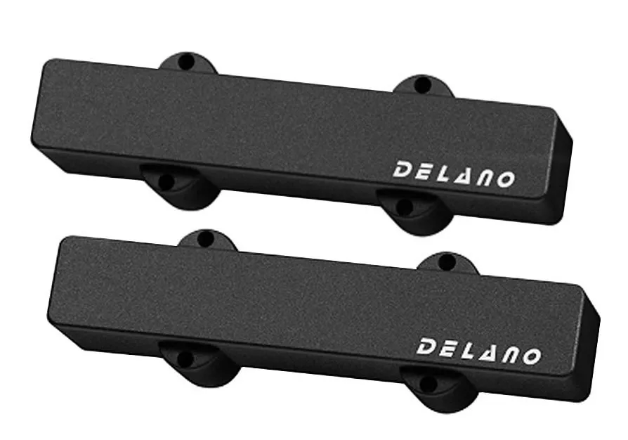 Delano Single Coil Humbucker JC5 HE/M2-AS Snímače pre 5-strunovú Basgitaru Neck + Bridge