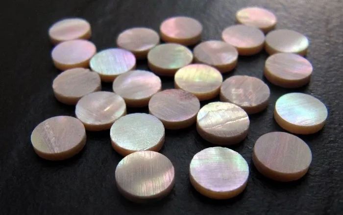 Abalone perleťová polohová značka kruhová – 6 mm