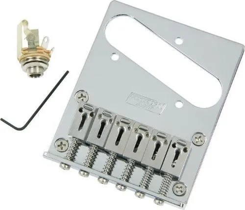 Fishman Powerbridge VT (PRO-TEL-101) – Piezo kobylka pre Telecaster (Vintage), Chróm