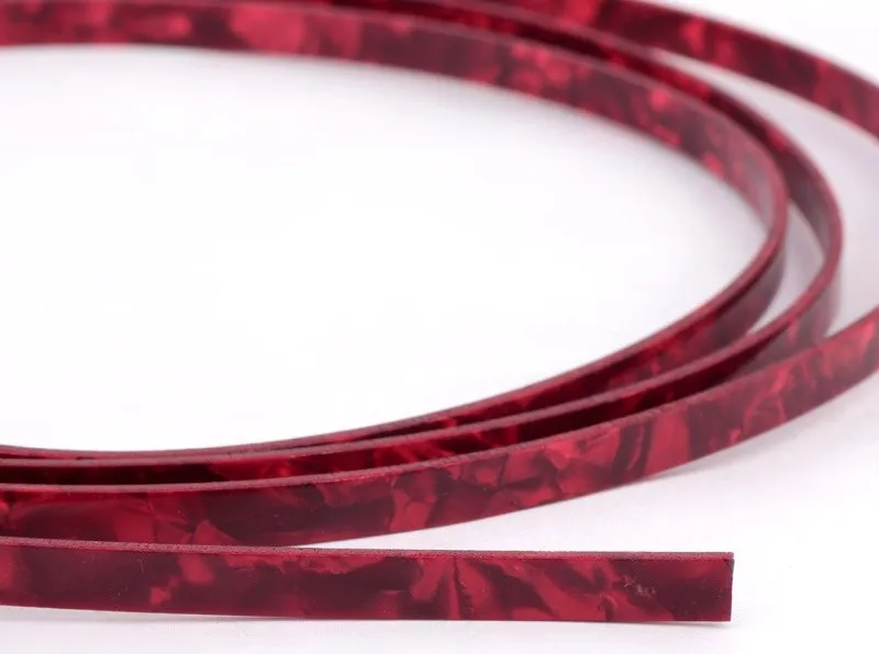 Partsland Celluloid Lemovací pásik 1650 x 6 x 1,5 mm (Červená perleť)