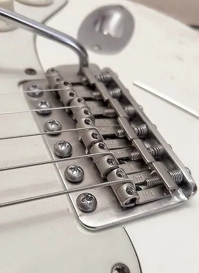 Highwood HG-10,8 RL – Oceľové sedlá pre 6-strunové kobylky (10,80 mm), Relic