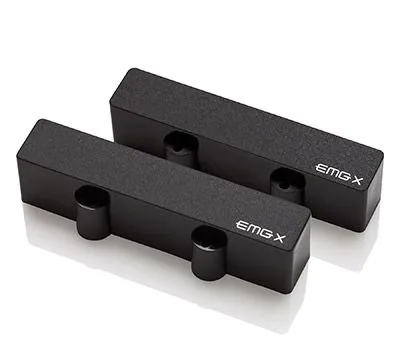 EMG JX Set Snímače pre Basgitaru Jazz Bass, Active Čierna
