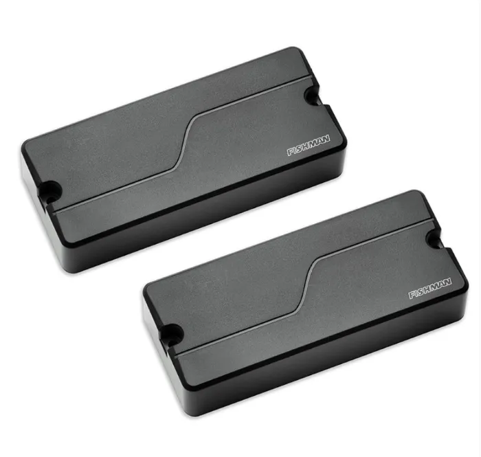 Fishman Fluence Bass Soapbar Snímače pre 4-strunovú Basgitaru, Set, Čierny Plast