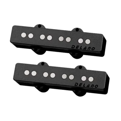 Delano Vintage Single Coil JC4-AL Snímače pre 4-strunovú Basgitaru Neck + Bridge