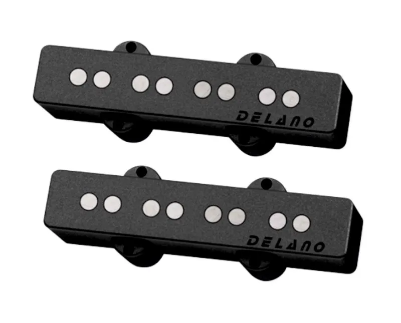 Delano Vintage Single Coil JC4-AL Snímače pre 4-strunovú Basgitaru Neck + Bridge
