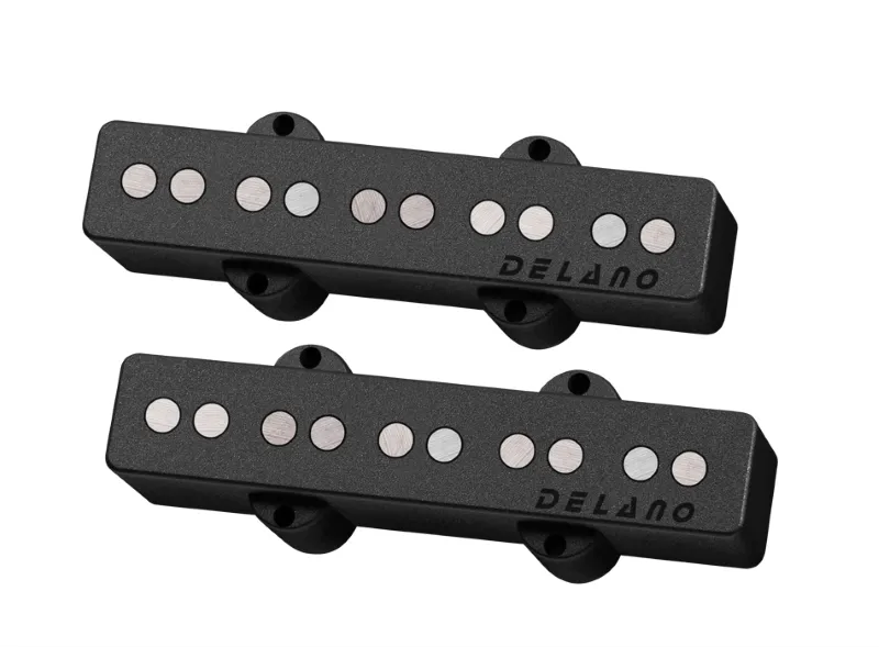 Delano Single Coil JC5-AL/AS Snímače pre 5-strunovú Basgitaru Neck + Bridge