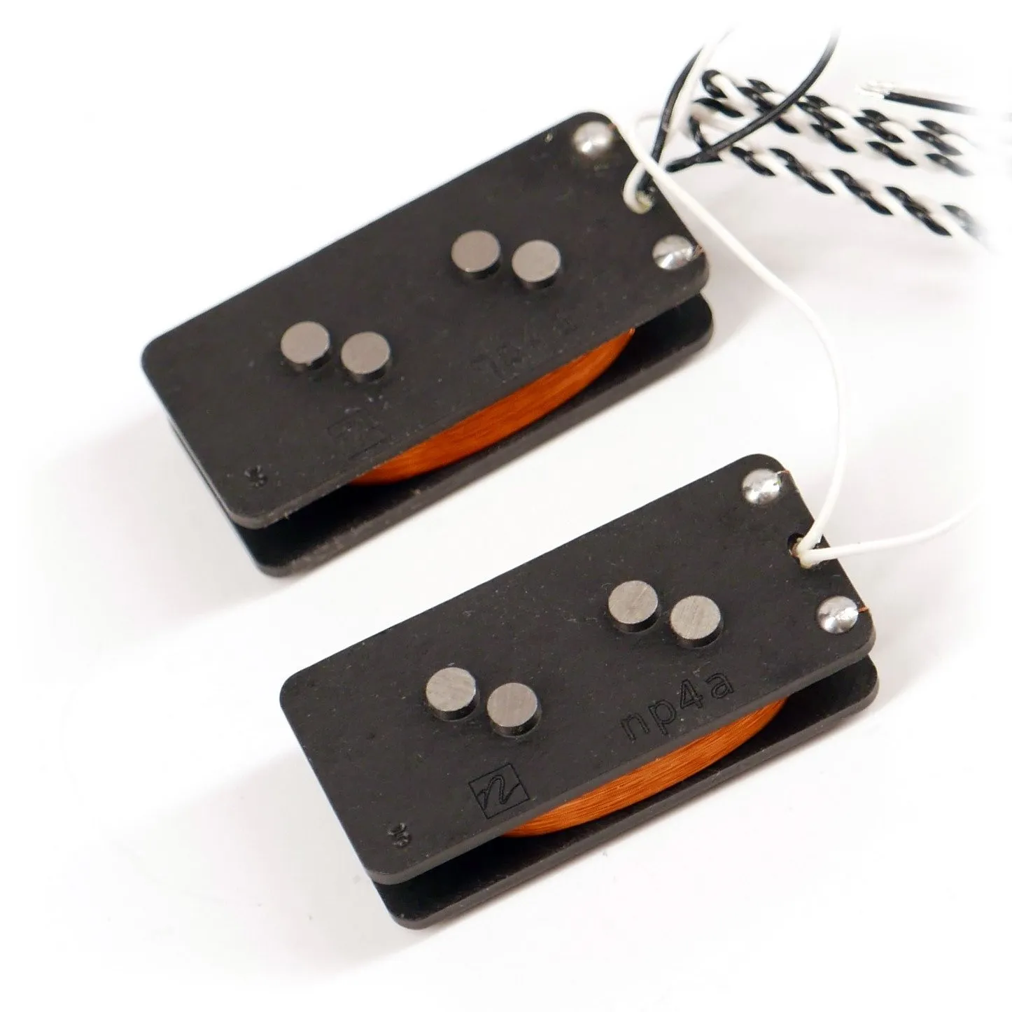 Nordstrand NP4A – Snímače pre 4-strunovú Basgitaru, Precision, bridge + neck