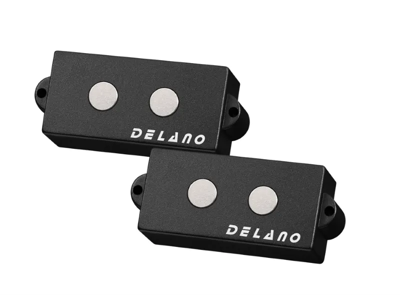 Delano PMVC 4FE/M2 Split Coil Snímače pre 4 strunovú Basgitaru Čierna 