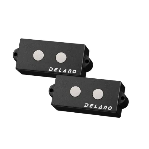 Delano PMVC 4FE/M2 Split Coil Snímače pre 4 strunovú Basgitaru Čierna 
