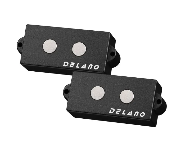 Delano PMVC 4FE/M2 Split Coil Snímače pre 4 strunovú Basgitaru Čierna 