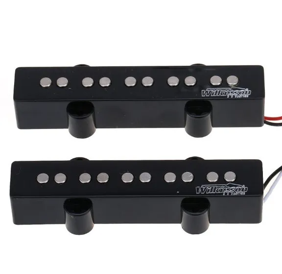 Wilkinson WOJB5 Snímače Jazz Bass  pre 5-strunovú Elektrickú Basgitaru Čierna