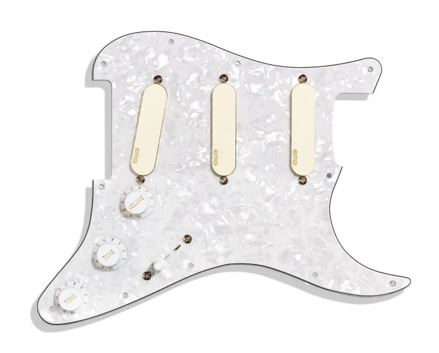 EMG DG20 David Gilmour – Kompletná sada gitarových snímačov pre Strat, Biela