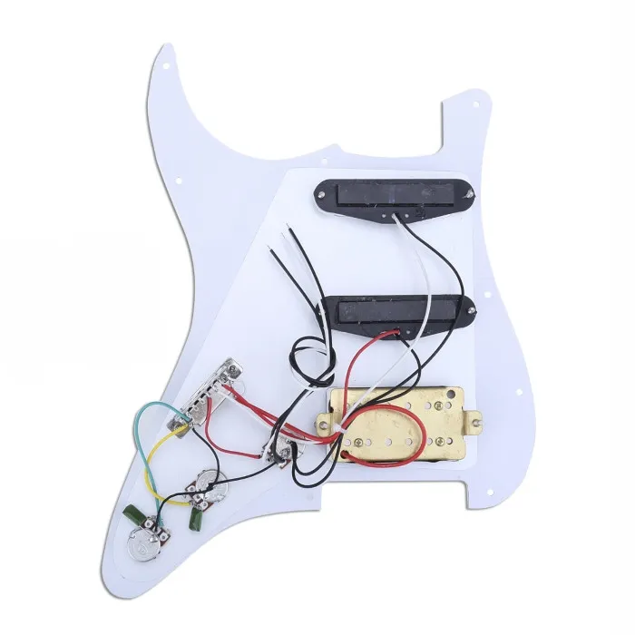 Partsland Gitarový Panel Strat Pickguard HSS Snímače Single Coil Humbucker