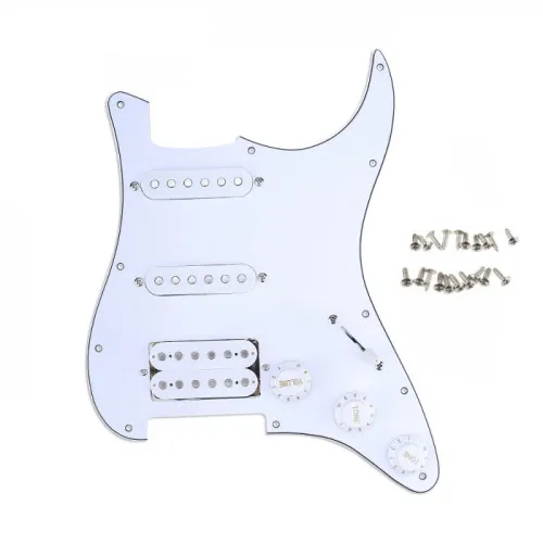 Partsland Gitarový Panel Strat Pickguard HSS Snímače Single Coil Humbucker