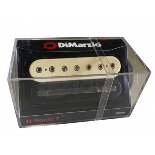 DiMarzio DP706 D Sonic 7 Bridge Čierno-kremová