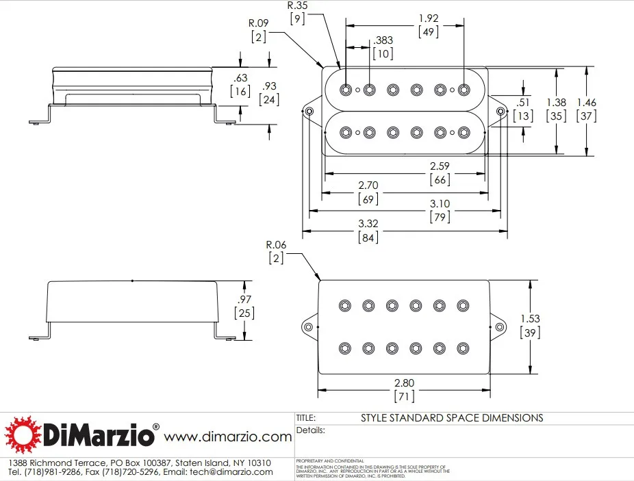 DiMarzio Super Distortion DP100 Humbucker Gitarový Snímač- Čierna DiMarzio Super Distortion DP100 Humbucker Gitarový Snímač- Čierna